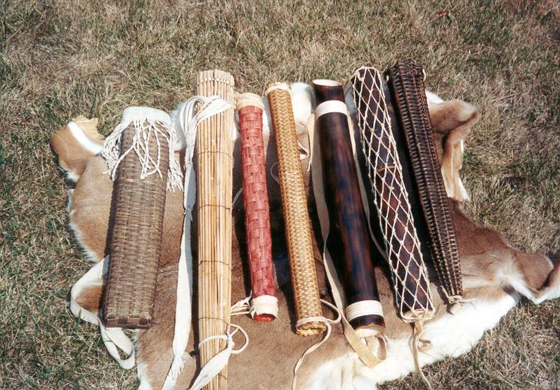 Examples of Quivers made from a variety of materials