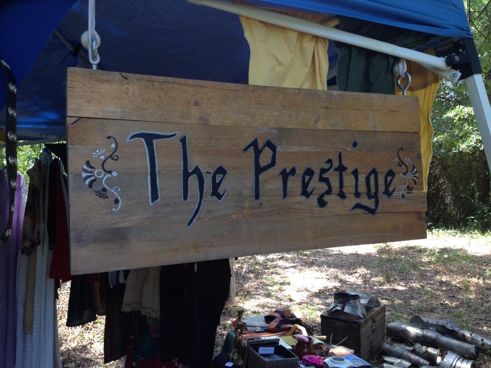 The Prestige sign - courtesy of Mertag and Aria Talren.