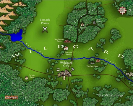 Local map.